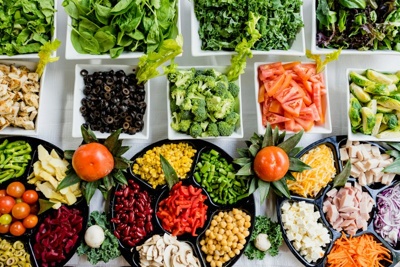 제철 채소 반찬 준비